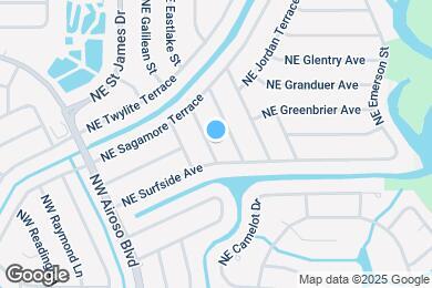 Map image of the property - 621 NE Helicon Ln