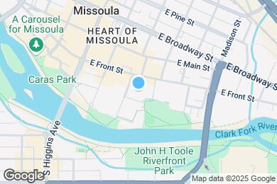 Map image of the property - ROAM Student Living