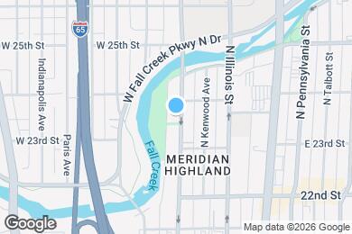 Map image of the property - 2344 N Capitol Ave