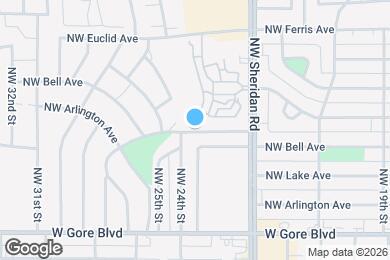 Map image of the property - 2355 NW Bell Ave