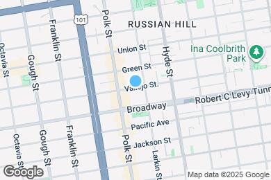 Map image of the property - 1425 Vallejo St