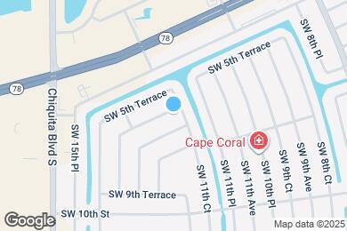 Map image of the property - 1144 SW 6th Terrace