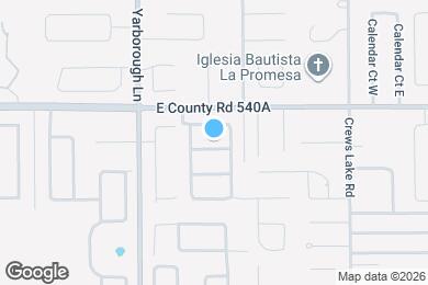 Map image of the property - 3828 Alamanda Hills Ln