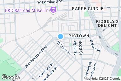 Map image of the property - 921 Washington Blvd