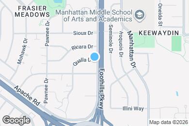 Map image of the property - 4990 Qualla Dr