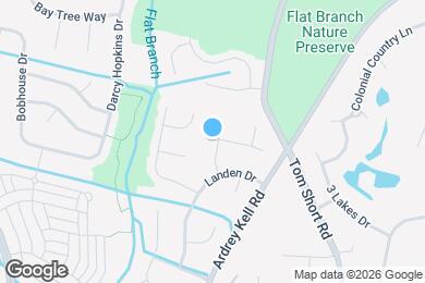 Map image of the property - 6326 S Bend Ln