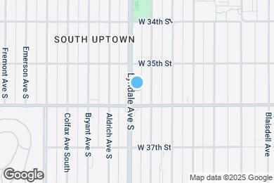 Map image of the property - 3535 Lyndale Ave S