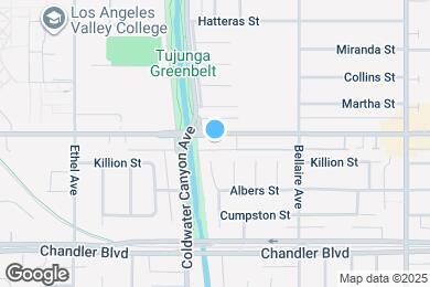 Map image of the property - 12830 Burbank Blvd