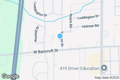 Map image of the property - 2241 Vaness Dr