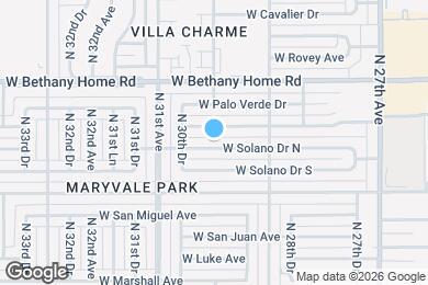 Map image of the property - 2944 W Solano Dr N
