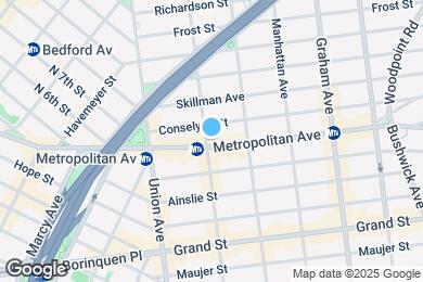 Map image of the property - METROPOLITAN AVENUE
