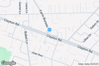 Map image of the property - 3901 Clayton Rd
