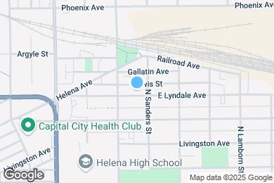Map image of the property - 1424 E Lyndale Ave