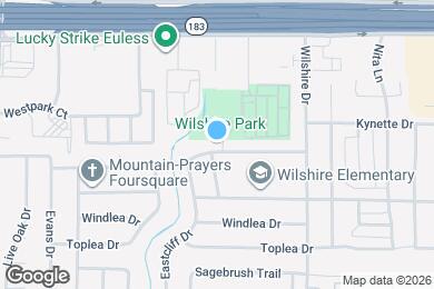 Map image of the property - 1800 Kynette Dr