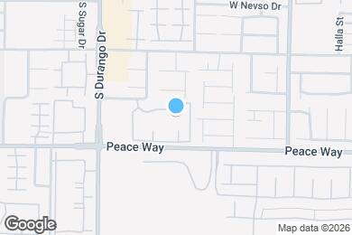 Map image of the property - 8501 W University Ave
