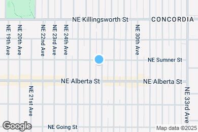Map image of the property - 5119 NE 27th Ave