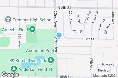 Map image of the property - Southcrest Apartments