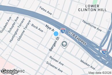 Map image of the property - 901 Bergen St