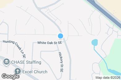 Map image of the property - 1390 White Oak St SE