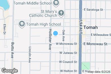 Map image of the property - 324 W Milwaukee St