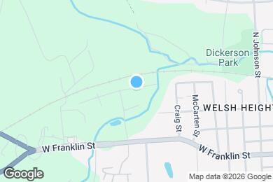 Map image of the property - 1607 Rushing St