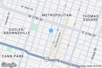 Map image of the property - 2220 Barnard St