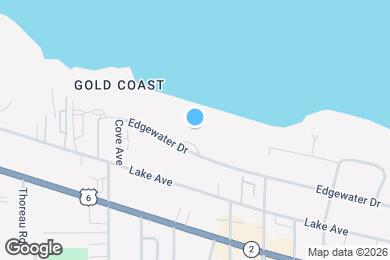 Map image of the property - 11850 Edgewater Dr