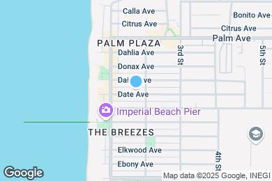 Map image of the property - 184 Date Ave