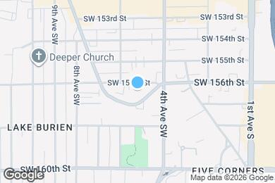 Map image of the property - 439 SW 156th St