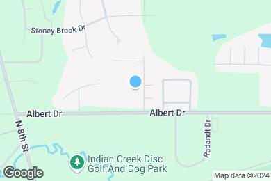 Map image of the property - Albert Estates