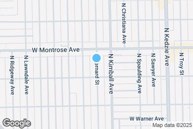 Map image of the property - 4324 N Bernard St