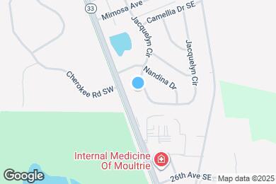 Map image of the property - 2412 Jacqueline Cir