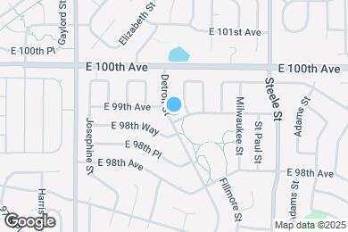 Map image of the property - 9900 Detroit St