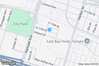 Map image of the property - 228 E 17th St