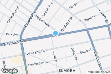 Map image of the property - 320 Westfield Ave