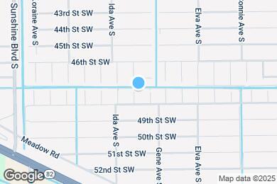 Map image of the property - 4701 Hazel Ave S