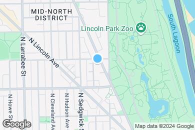 Map image of the property - HIGHPOINT Lincoln Park on Clark