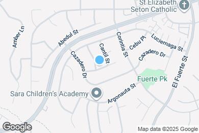 Map image of the property - 6732 Antilope St