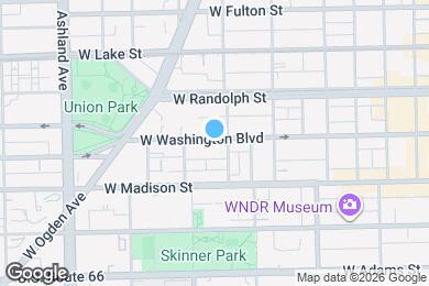 Map image of the property - 1347 W Washington Blvd