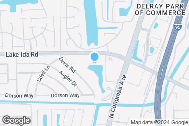 Map image of the property - Waters Edge Delray