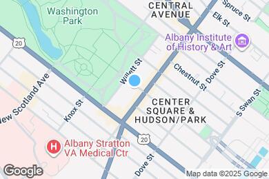 Map image of the property - 366 Hudson Ave
