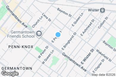 Map image of the property - 38 E Penn St