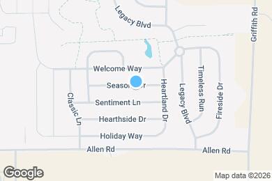 Map image of the property - 2957 Seasons Dr