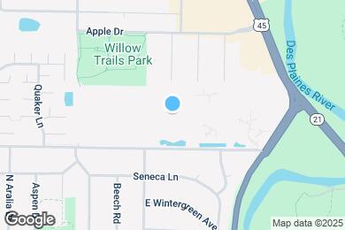 Map image of the property - 860 E Old Willow Rd