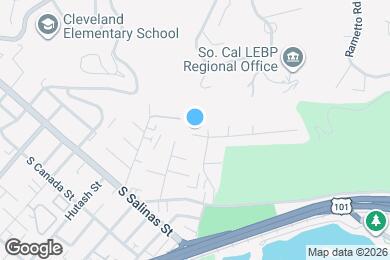 Map image of the property - 445 Scenic Dr