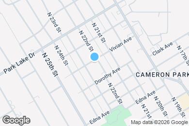 Map image of the property - 3532 N 22nd St
