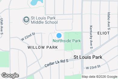 Map image of the property - 2200 Nevada Ave S