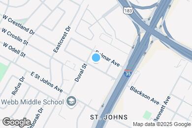 Map image of the property - 508 Blackson Ave unit A