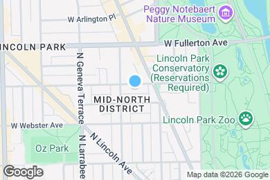 Map image of the property - 439 W Belden Ave