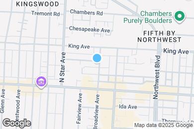 Map image of the property - 1465 W 7th Ave